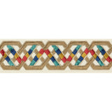 BRUNSCHWIG & FILS - LORIYAN TAPE- MULTI - Fabric by the Yard