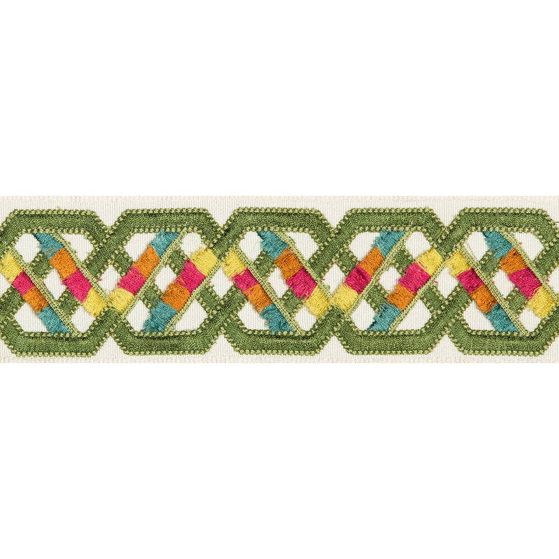 BRUNSCHWIG & FILS - LORIYAN TAPE- FIESTA - Fabric by the Yard FIESTA