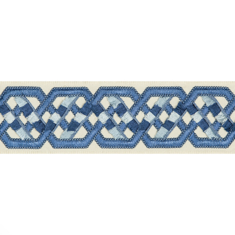 BRUNSCHWIG & FILS - LORIYAN TAPE- DELFT - Fabric by the Yard DELFT