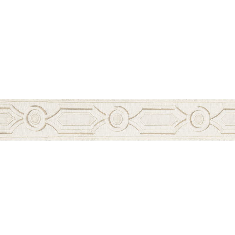 BRUNSCHWIG & FILS - GANDEN TAPE- IVORY - Fabric by the Yard IVORY