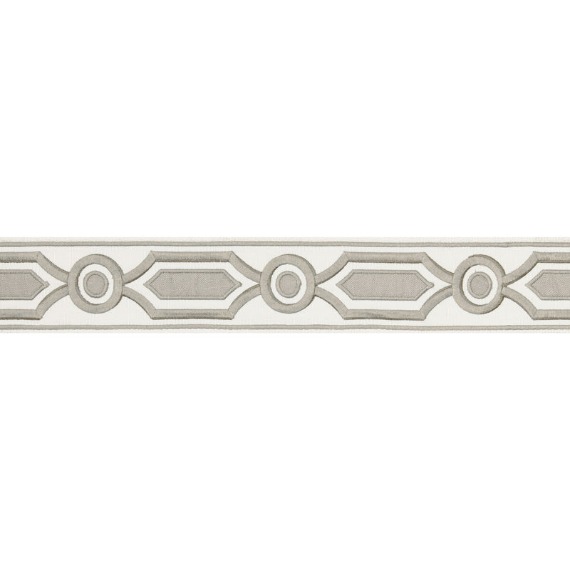 BRUNSCHWIG & FILS - GANDEN TAPE- GREY - Fabric by the Yard GREY