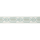 BRUNSCHWIG & FILS - GANDEN TAPE- AQUA - Fabric by the Yard