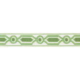 BRUNSCHWIG & FILS - GANDEN TAPE- GREEN - Fabric by the Yard