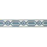 BRUNSCHWIG & FILS - GANDEN TAPE- BLUE - Fabric by the Yard