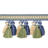 BRUNSCHWIG & FILS - ANDRE TASSEL FRINGE- SKY - Fabric by the Yard