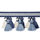 BRUNSCHWIG & FILS - ANDRE TASSEL FRINGE- NAVY - Fabric by the Yard
