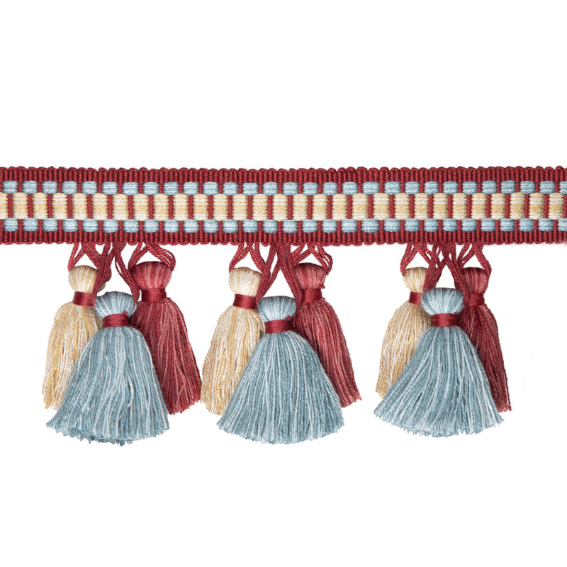 BRUNSCHWIG & FILS - ANDRE TASSEL FRINGE- ROSE - Fabric by the Yard ROSE