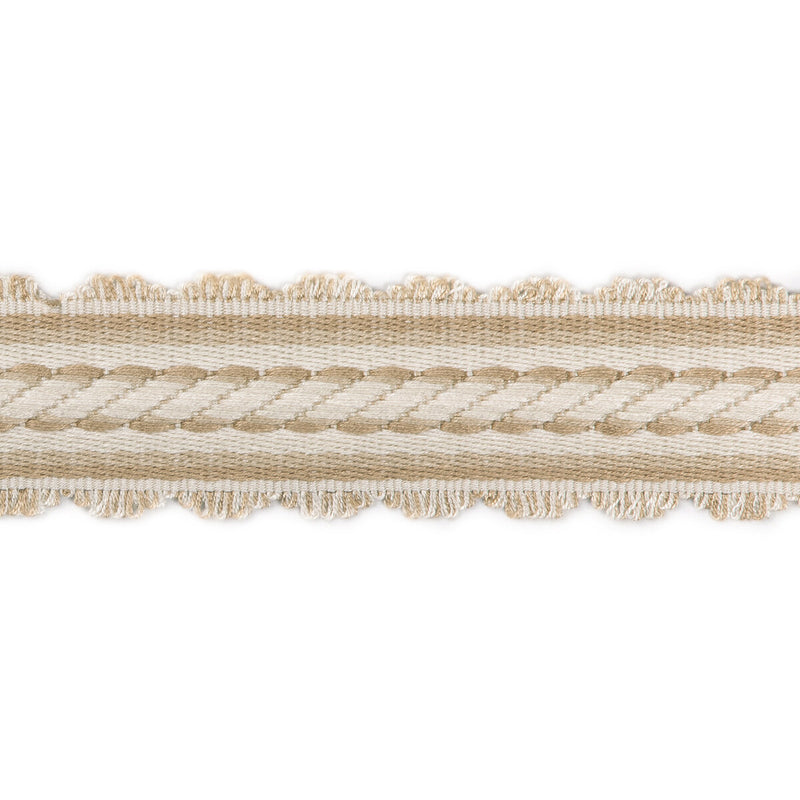 BRUNSCHWIG & FILS - JACQUELINE BRAID- BEIGE - Fabric by the Yard BEIGE