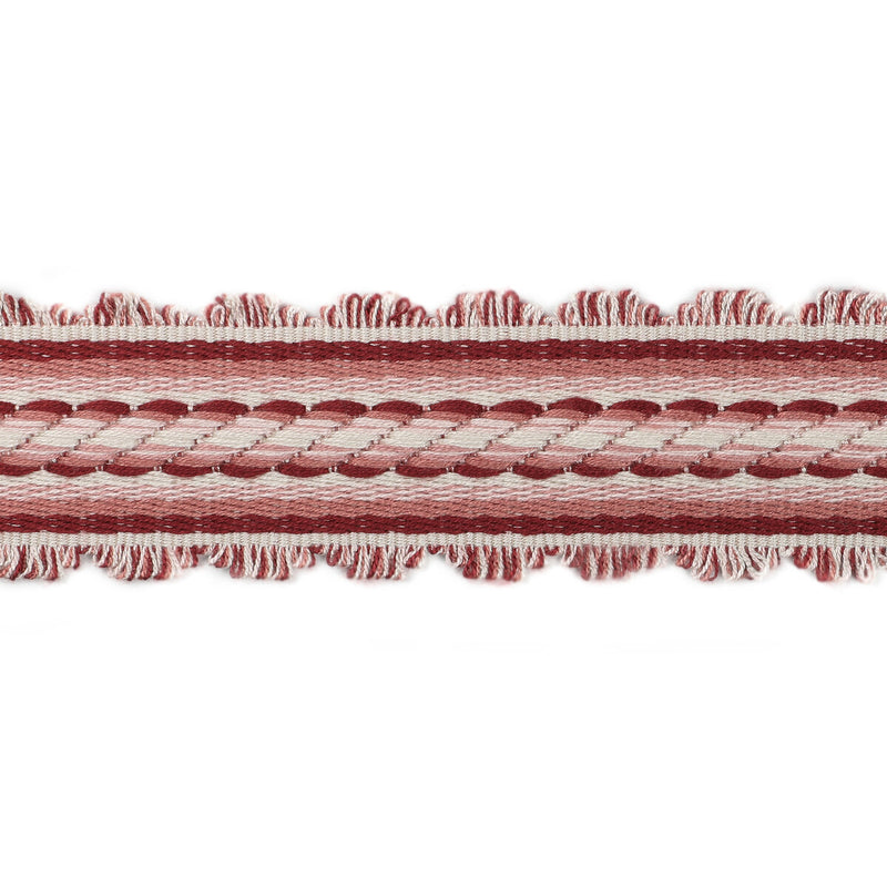 BRUNSCHWIG & FILS - JACQUELINE BRAID- RED - Fabric by the Yard RED