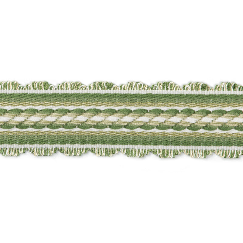 BRUNSCHWIG & FILS - JACQUELINE BRAID- LEAF - Fabric by the Yard LEAF
