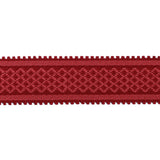 BRUNSCHWIG & FILS - BASTILLE BRAID- RED - Fabric by the Yard