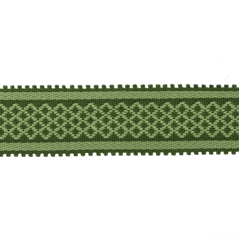 BRUNSCHWIG & FILS - BASTILLE BRAID- EMERALD - Fabric by the Yard EMERALD