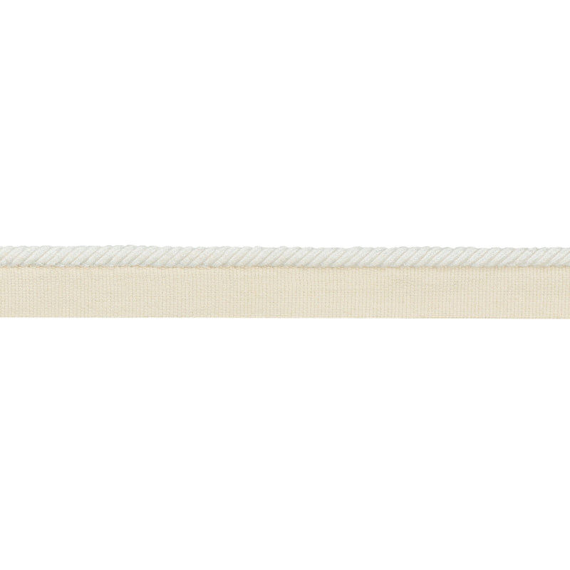 BRUNSCHWIG & FILS - PICARDY CORD- SNOW - Fabric by the Yard SNOW