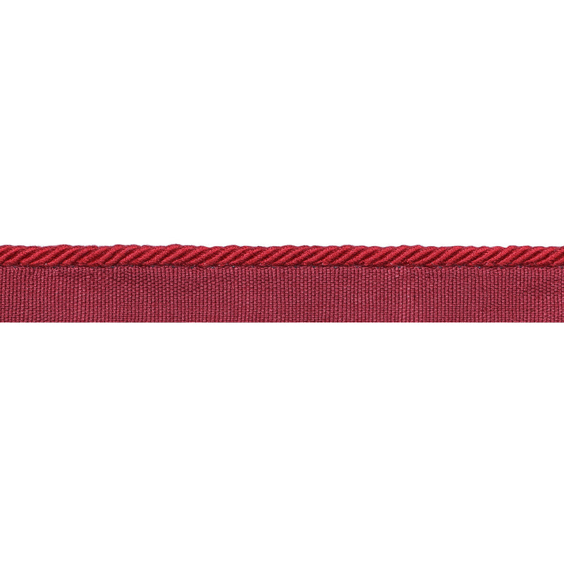 BRUNSCHWIG & FILS - PICARDY CORD- RED - Fabric by the Yard RED