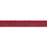 BRUNSCHWIG & FILS - PICARDY CORD- RED - Fabric by the Yard