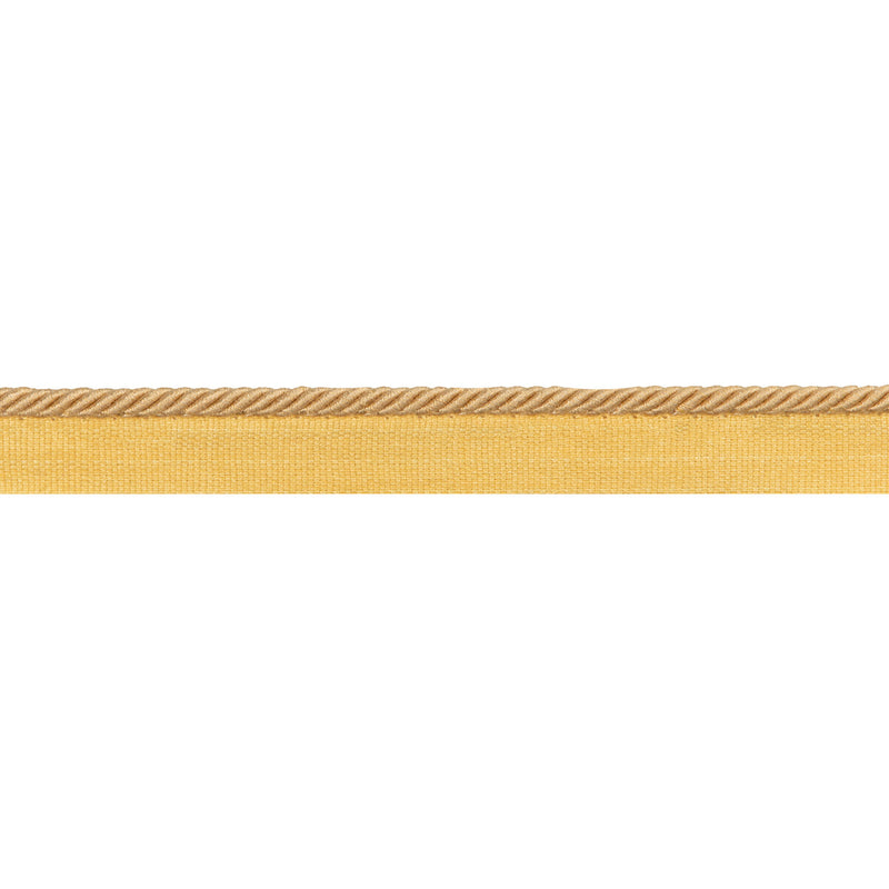 BRUNSCHWIG & FILS - PICARDY CORD- YELLOW - Fabric by the Yard YELLOW