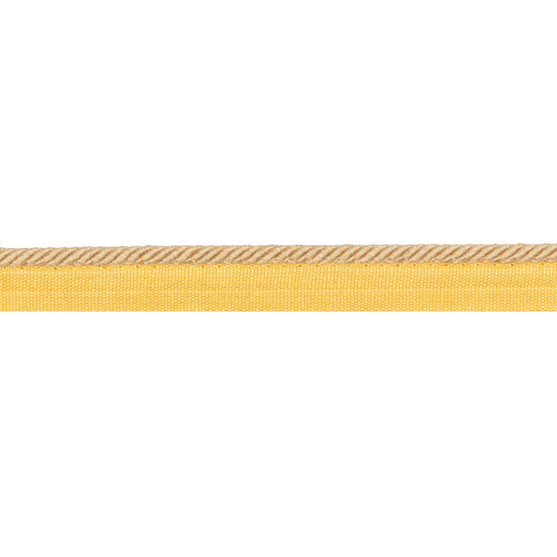 BRUNSCHWIG & FILS - PICARDY CORD- CANARY - Fabric by the Yard CANARY