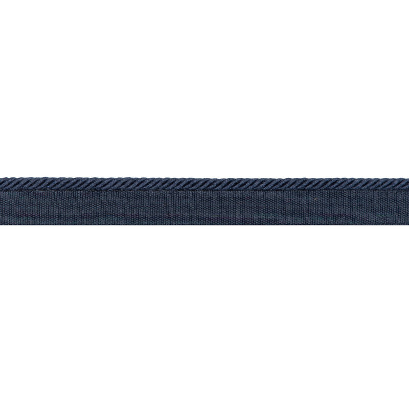 BRUNSCHWIG & FILS - PICARDY CORD- NAVY - Fabric by the Yard NAVY