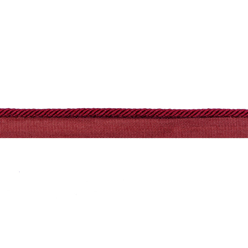 BRUNSCHWIG & FILS - PICARDY CORD- BORDEAUX - Fabric by the Yard BORDEAUX