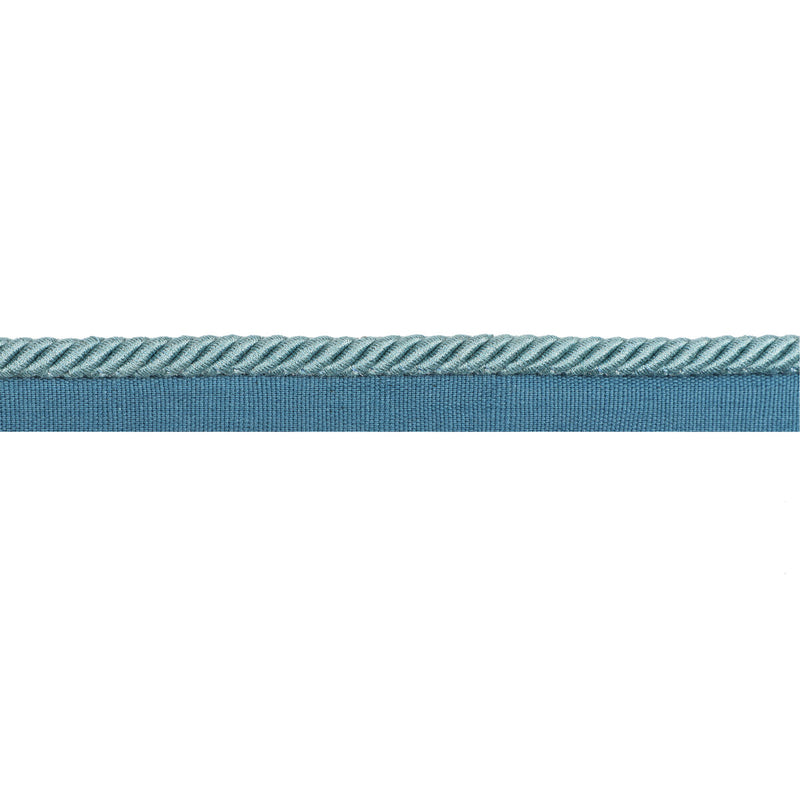 BRUNSCHWIG & FILS - BARODET CORD- AQUA - Fabric by the Yard AQUA