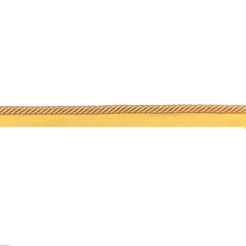 BRUNSCHWIG & FILS - BARODET CORD- YELLOW - Fabric by the Yard YELLOW