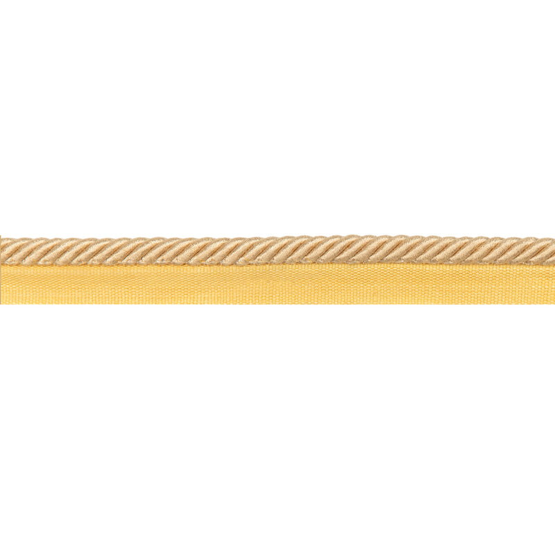 BRUNSCHWIG & FILS - BARODET CORD- CANARY - Fabric by the Yard CANARY