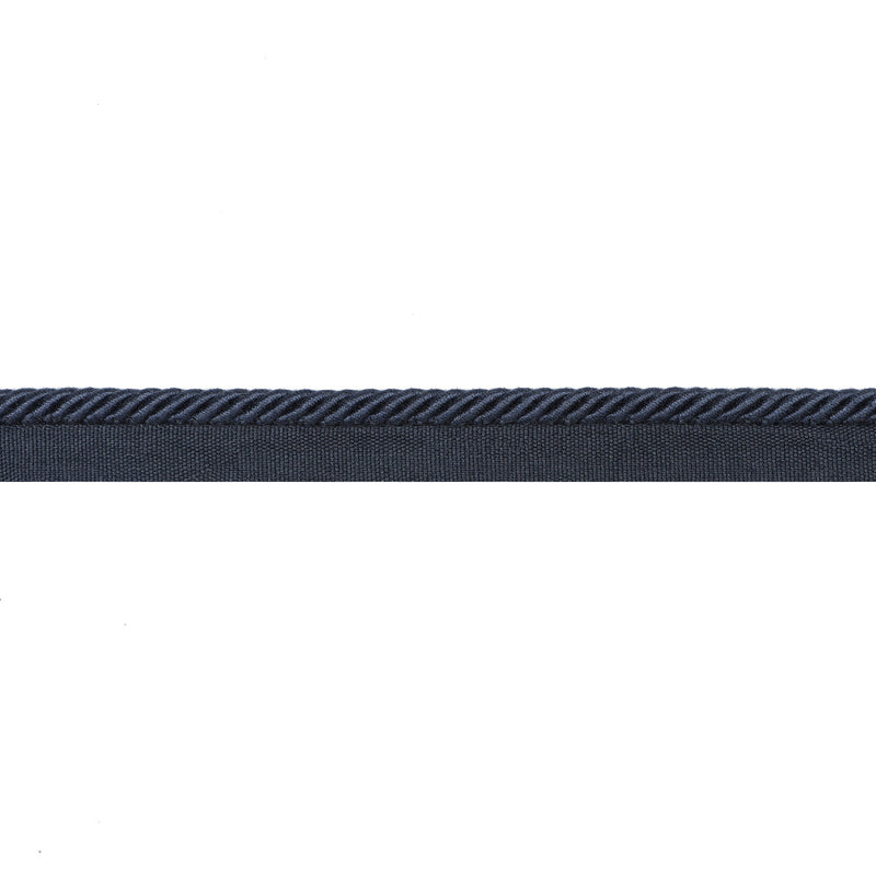 BRUNSCHWIG & FILS - BARODET CORD- NAVY - Fabric by the Yard NAVY