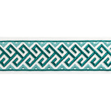 BRUNSCHWIG & FILS - AUDETTE TAPE- AQUA - Fabric by the Yard