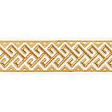 BRUNSCHWIG & FILS - AUDETTE TAPE- CANARY - Fabric by the Yard