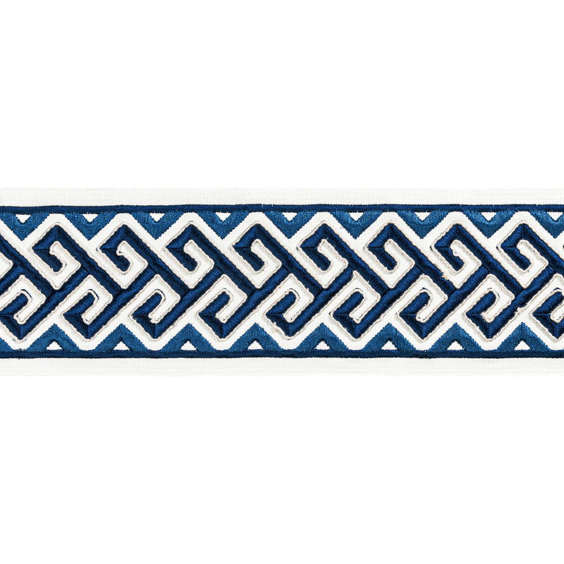 BRUNSCHWIG & FILS - AUDETTE TAPE- BLUE - Fabric by the Yard BLUE