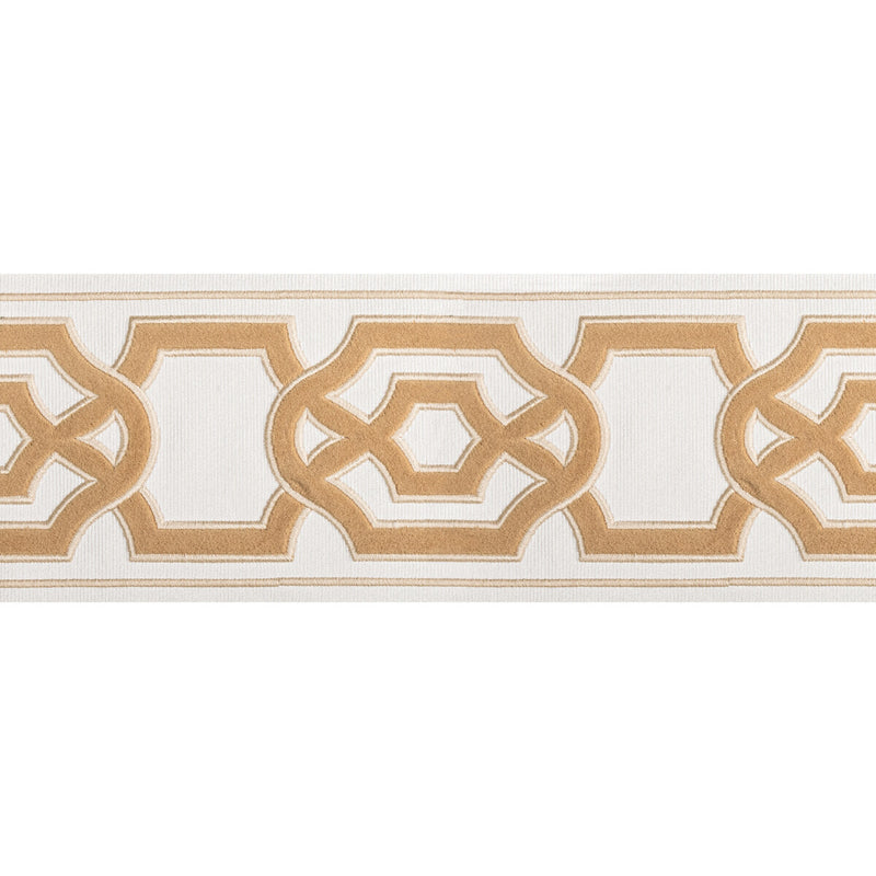 BRUNSCHWIG & FILS - CERISE TAPE- SAND - Fabric by the Yard SAND