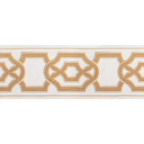 BRUNSCHWIG & FILS - CERISE TAPE- SAND - Fabric by the Yard