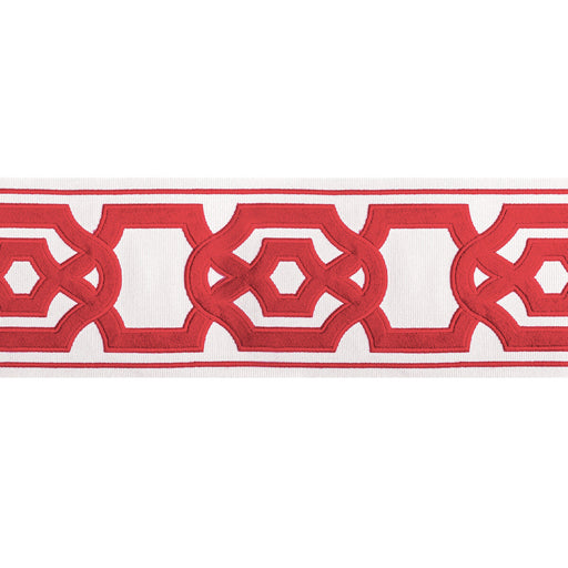 BRUNSCHWIG & FILS - CERISE TAPE- RED - Fabric by the Yard RED