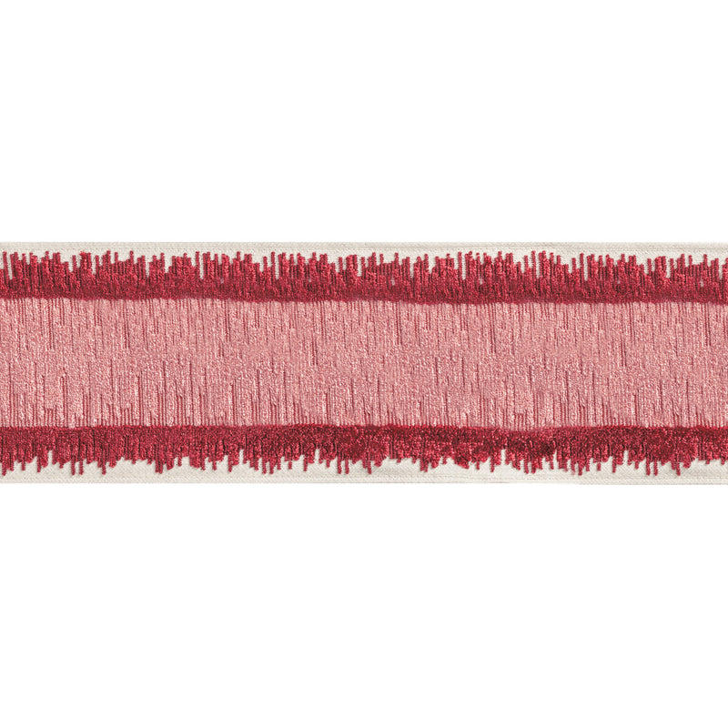 BRUNSCHWIG & FILS - BROMO TAPE- RED - Fabric by the Yard RED
