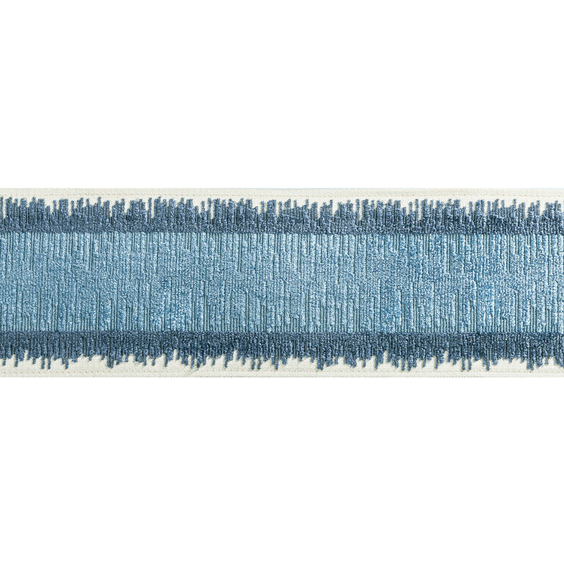 BRUNSCHWIG & FILS - BROMO TAPE- BLUE - Fabric by the Yard BLUE