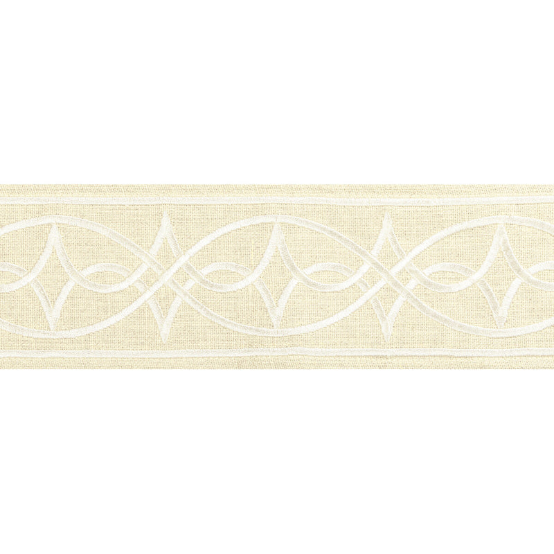 BRUNSCHWIG & FILS - ANAELLE TAPE- IVORY - Fabric by the Yard IVORY