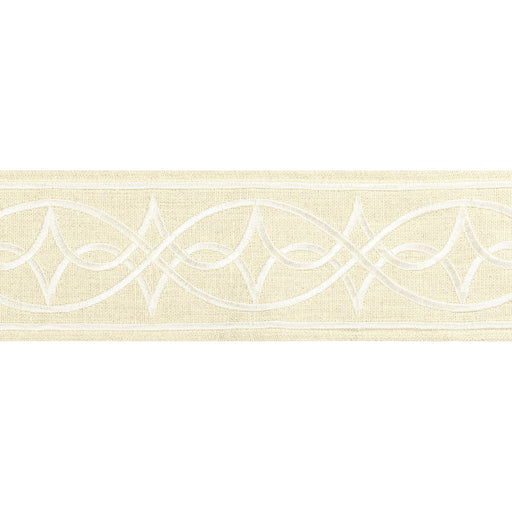 BRUNSCHWIG & FILS - ANAELLE TAPE- IVORY - Fabric by the Yard IVORY
