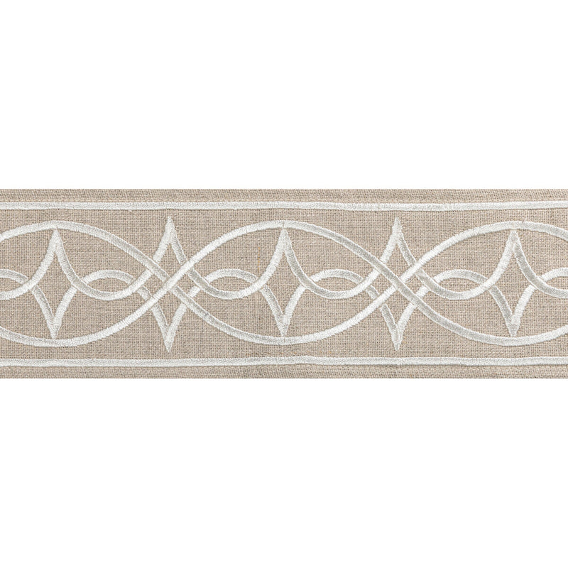 BRUNSCHWIG & FILS - ANAELLE TAPE- PUMICE - Fabric by the Yard PUMICE