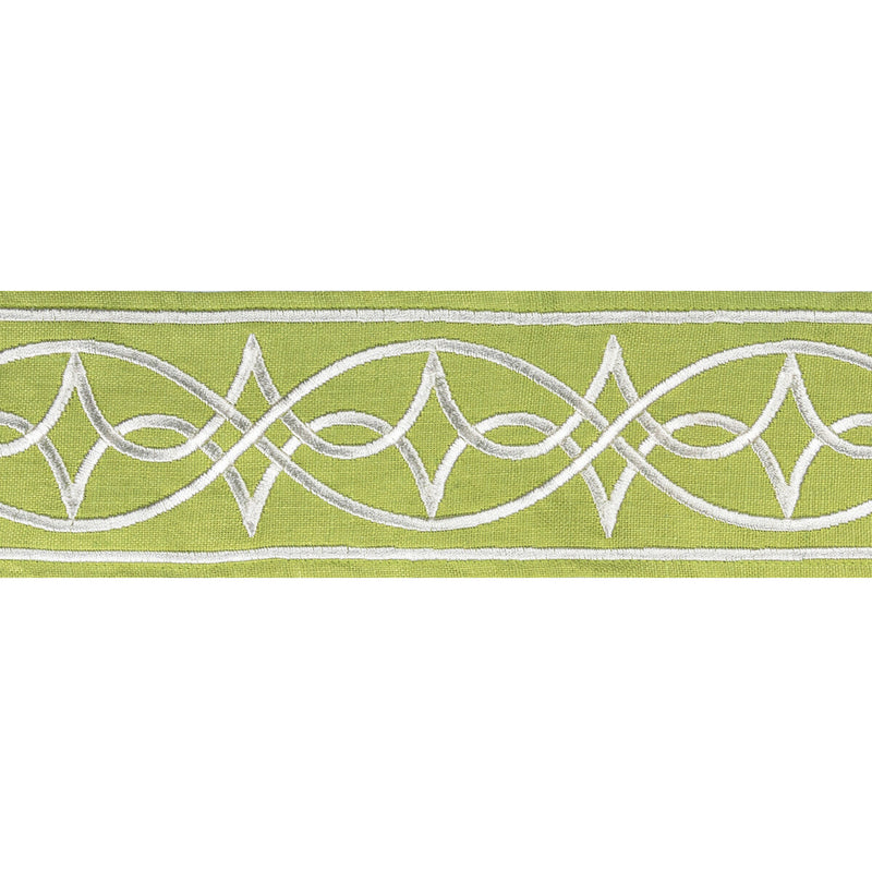 BRUNSCHWIG & FILS - ANAELLE TAPE- LEAF - Fabric by the Yard LEAF