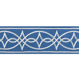 BRUNSCHWIG & FILS - ANAELLE TAPE- BLUE - Fabric by the Yard