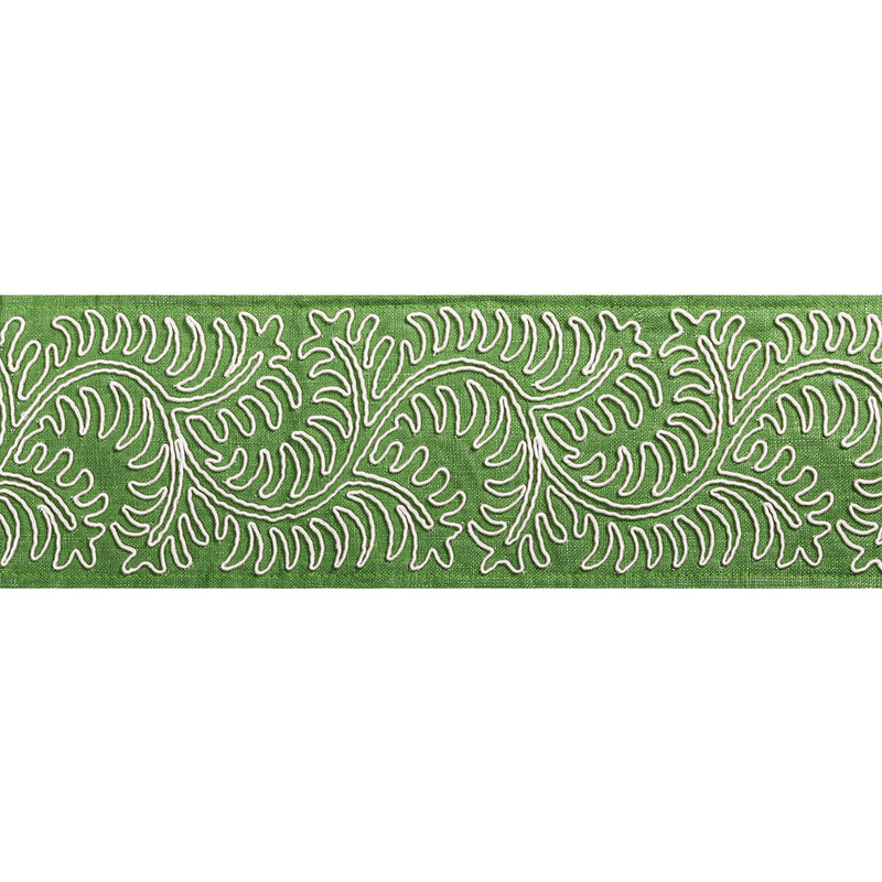 BRUNSCHWIG & FILS - SIRINE TAPE- LEAF - Fabric by the Yard LEAF