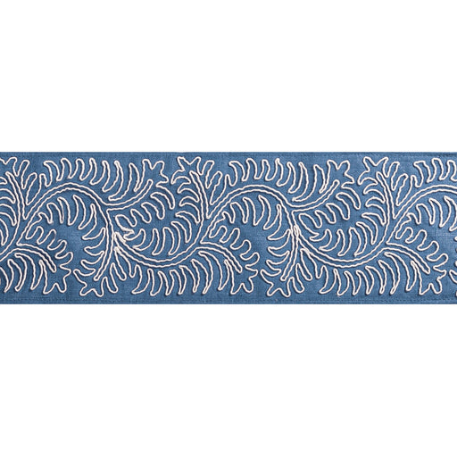 BRUNSCHWIG & FILS - SIRINE TAPE- BLUE - Fabric by the Yard BLUE