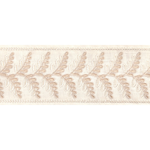 BRUNSCHWIG & FILS - FOUGERE BORDER- CREAM - Fabric by the Yard CREAM