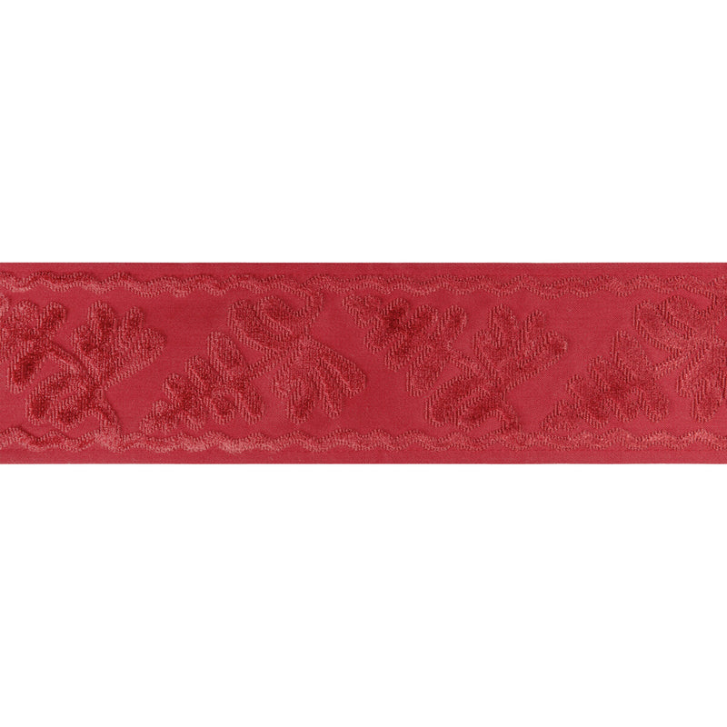 BRUNSCHWIG & FILS - CASSIS TAPE- RED - Fabric by the Yard RED