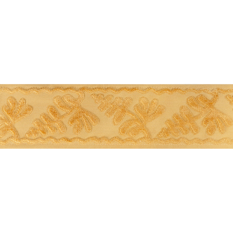BRUNSCHWIG & FILS - CASSIS TAPE- GOLD - Fabric by the Yard GOLD