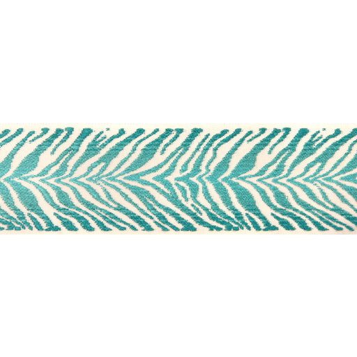 BRUNSCHWIG & FILS - TIGRE TAPE- AQUA - Fabric by the Yard AQUA