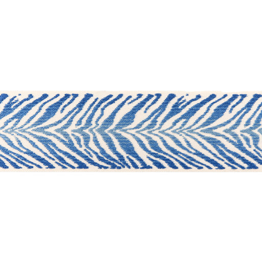 BRUNSCHWIG & FILS - TIGRE TAPE- SAPPHIRE - Fabric by the Yard SAPPHIRE