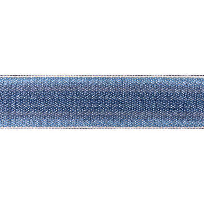 BRUNSCHWIG & FILS - BARFLEUR TAPE- INDIGO - Fabric by the Yard INDIGO
