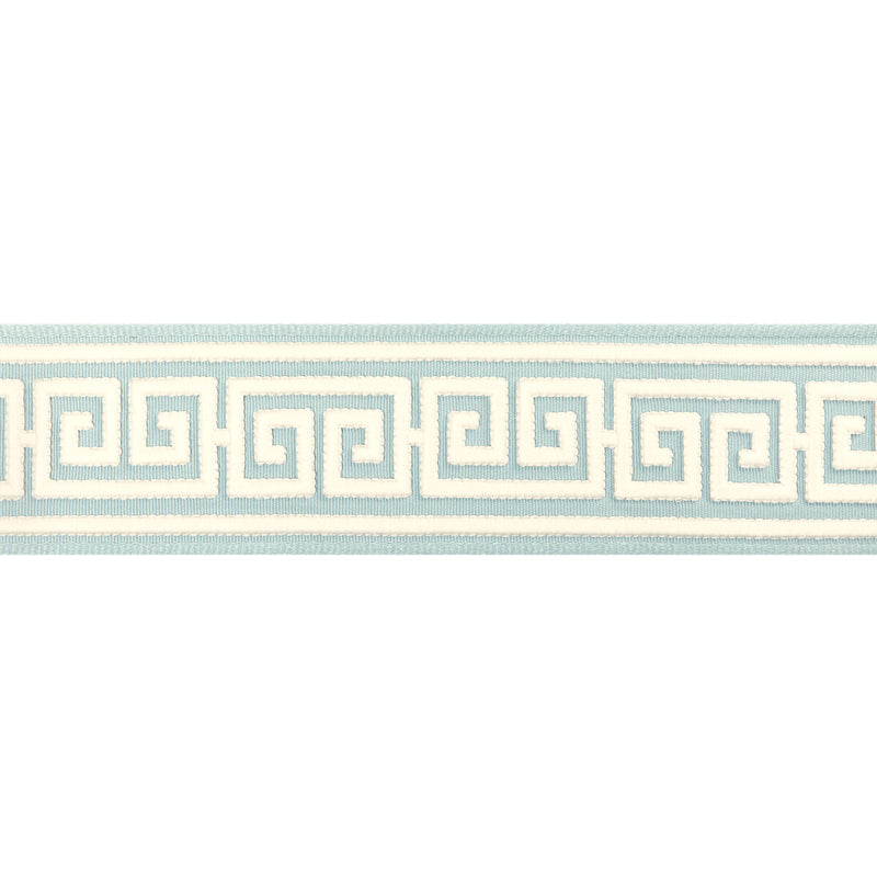 BRUNSCHWIG & FILS - PAROS TAPE- MIST - Fabric by the Yard MIST
