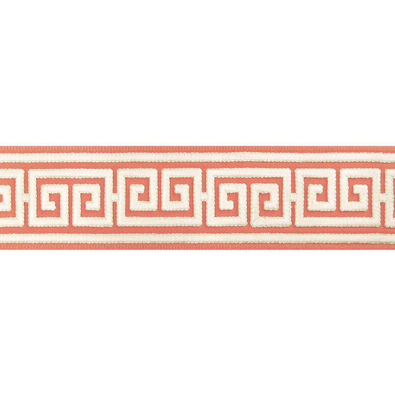 BRUNSCHWIG & FILS - PAROS TAPE- ORANGE - Fabric by the Yard ORANGE